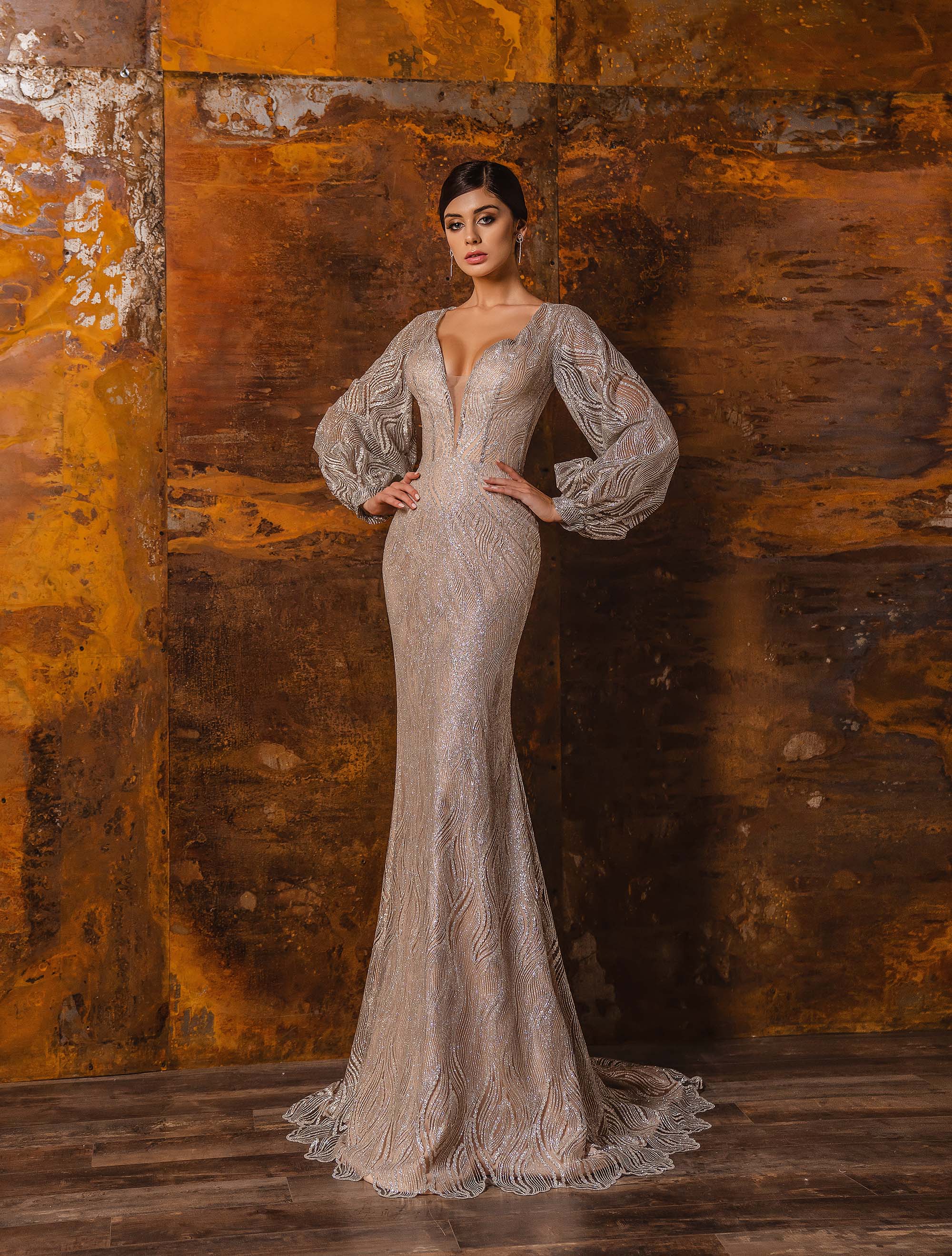 EVENING DRESSES V215