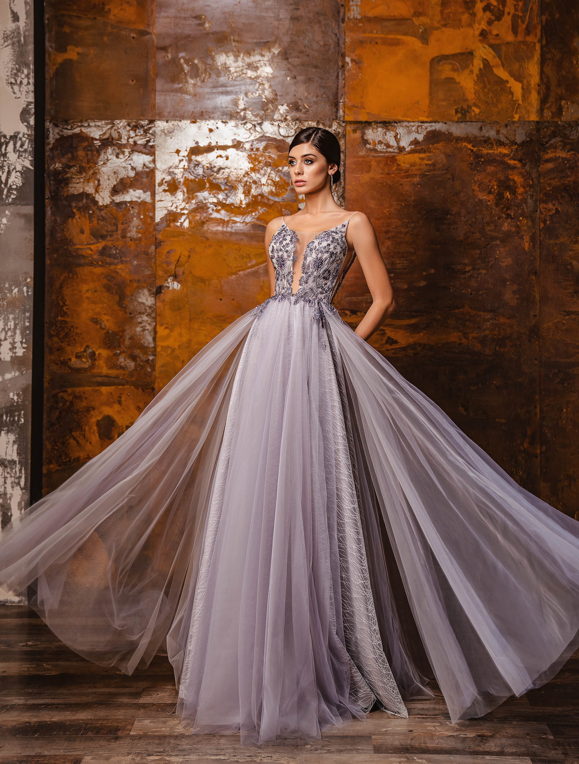 EVENING DRESSES V216