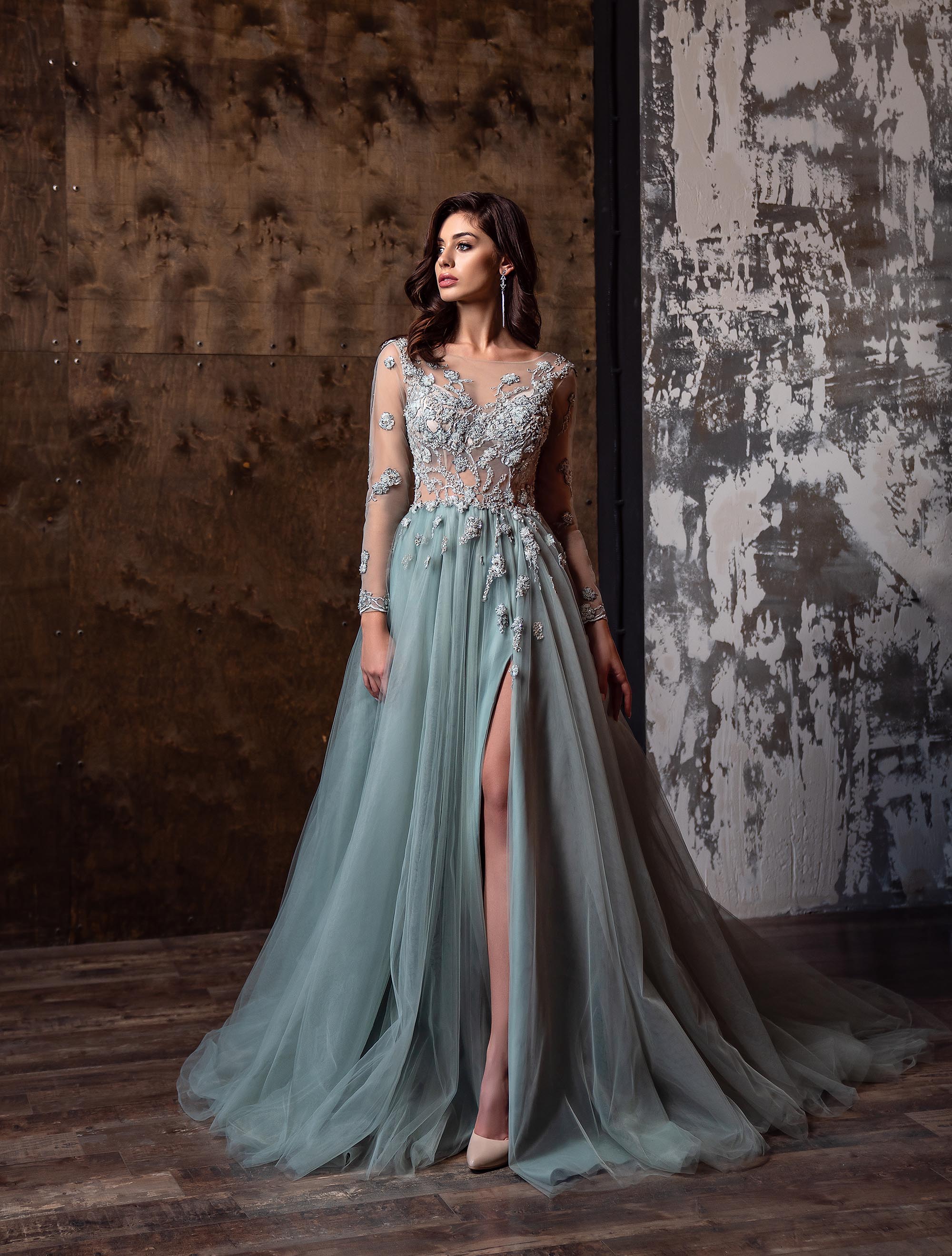 EVENING DRESSES V218